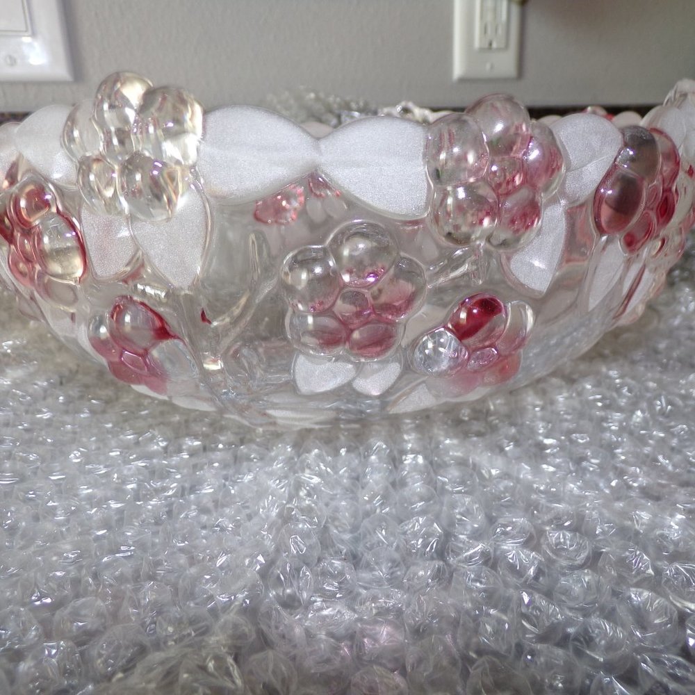 Vintage Venezia Large Crystal Bowl - Picture 5 of 6